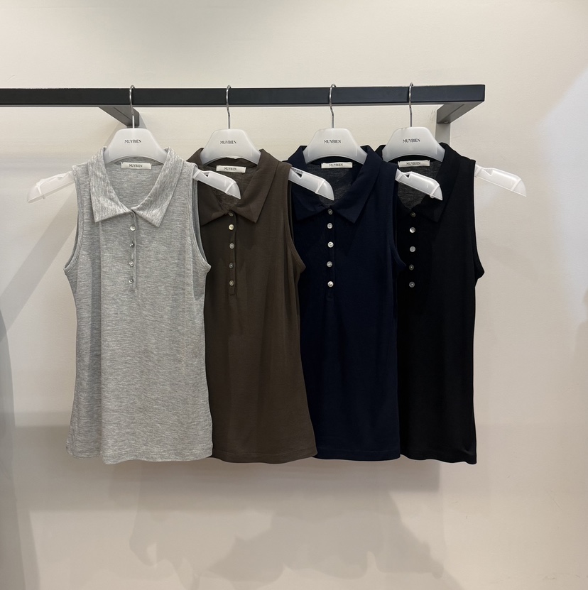 MUYBIEN韓國東大門直郵女裝新品熱賣時尚26春夏推薦吊帶背心MUYBIEN吊帶/背心