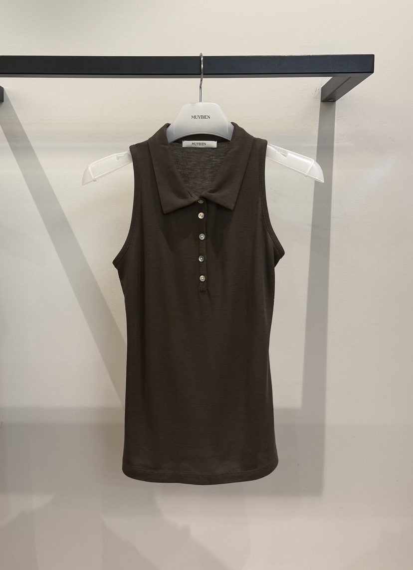 MUYBIEN韓國東大門直郵女裝新品熱賣時尚26春夏推薦吊帶背心MUYBIEN吊帶/背心圖色1