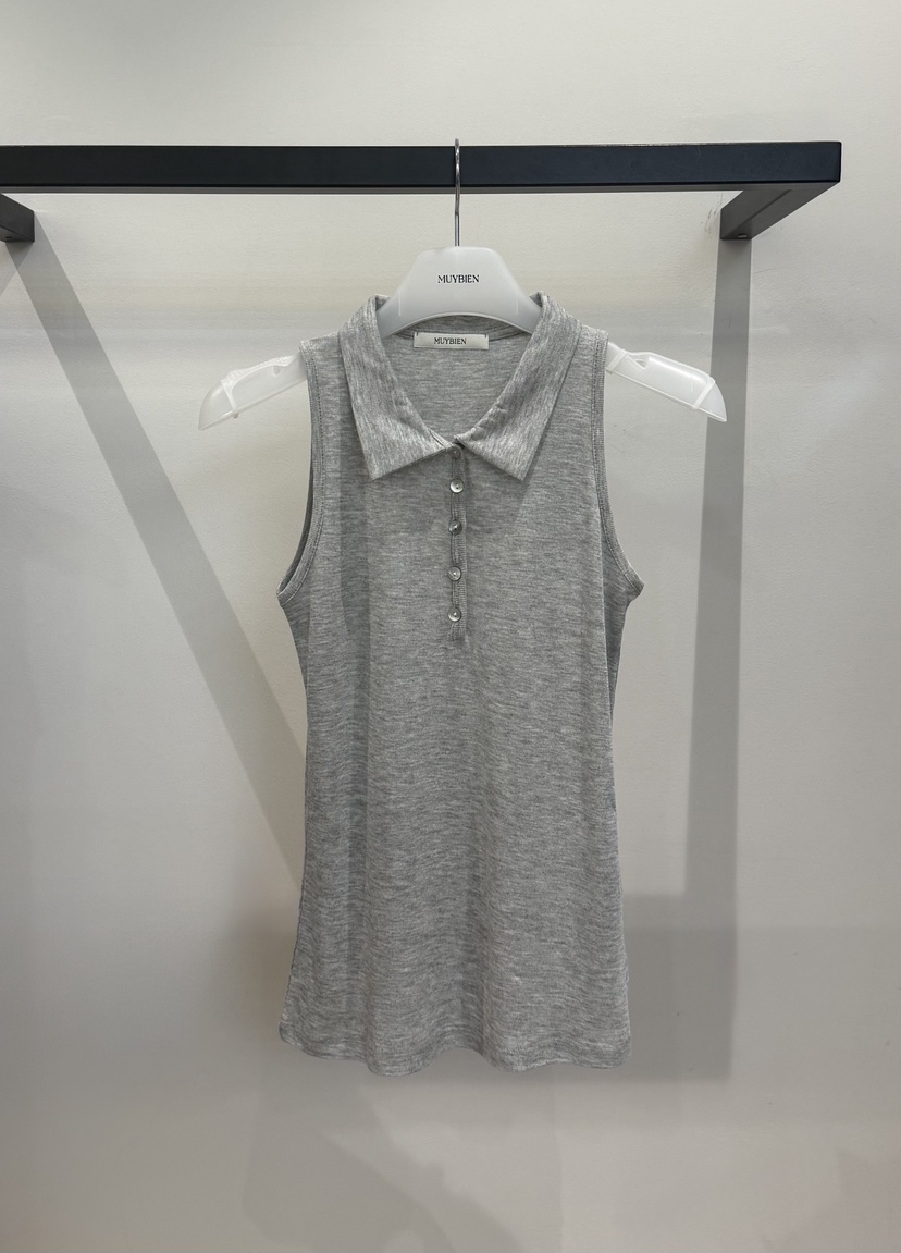 MUYBIEN韓國東大門直郵女裝新品熱賣時尚26春夏推薦吊帶背心MUYBIEN吊帶/背心圖色2