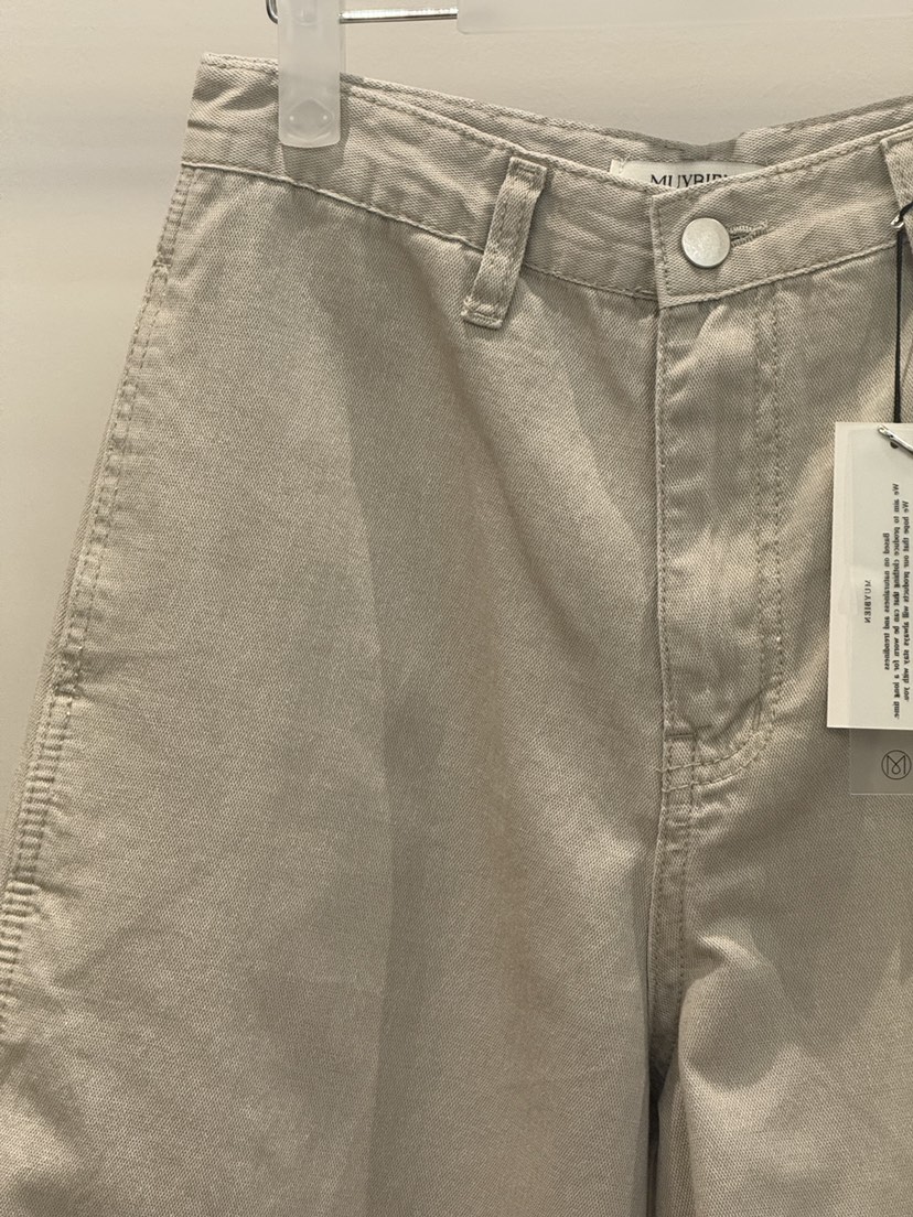 MUYBIEN韓國代購女裝新品職業休閑時尚人氣26夏季26春夏休閑褲MUYBIEN休閑褲