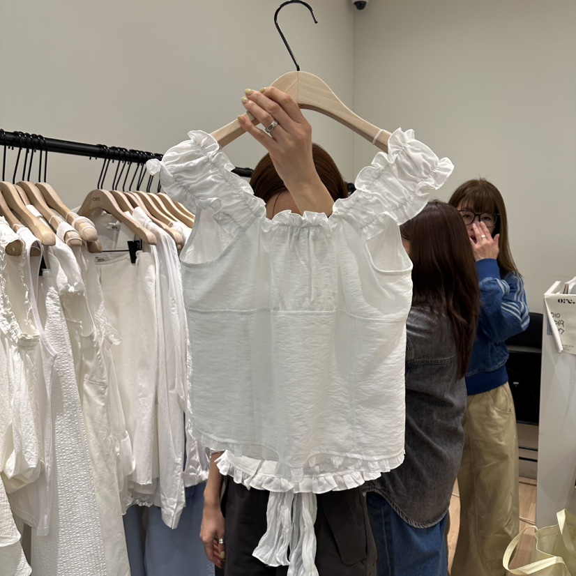 ORE-P韓國直郵女裝新款推薦熱賣26夏季26春夏休閑吊帶背心ORE吊帶/背心