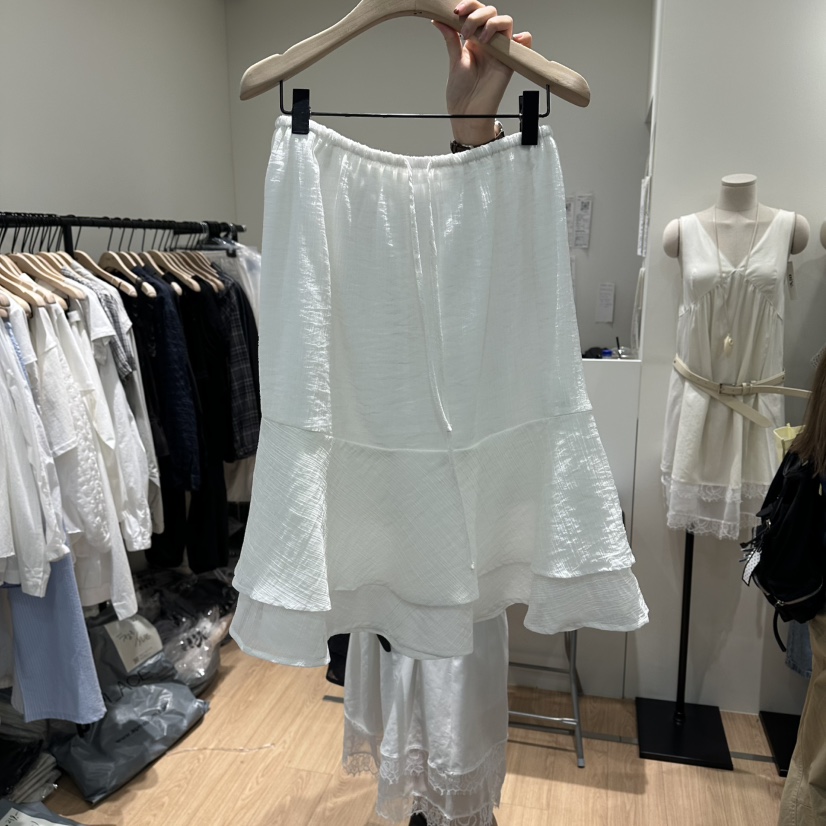 ORE-P韓國直郵女士新款26春夏推薦休閑職業半身裙中短裙ORE半身裙/中短裙圖色1