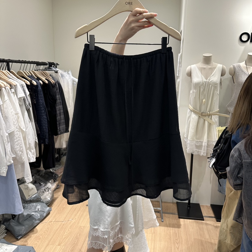 ORE-P韓國直郵女士新款26春夏推薦休閑職業半身裙中短裙ORE半身裙/中短裙圖色2