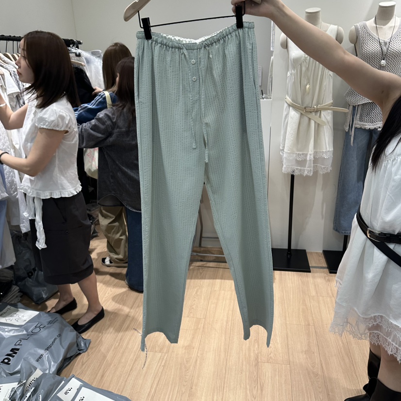 ORE-P韓國東大門代購女裝新款推薦職業休閑時尚26春夏休閑褲ORE休閑褲圖色2