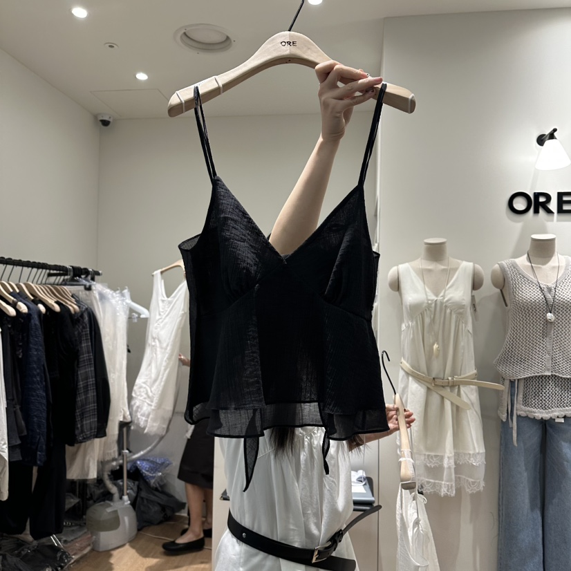 ORE-P韓國直郵女士新款26夏季人氣職業推薦熱賣吊帶背心ORE吊帶/背心圖色2