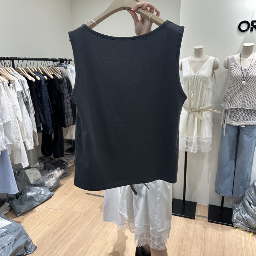 ORE-P韓國直郵女裝新品推薦26春夏職業時尚吊帶背心蕾絲ORE吊帶/背心