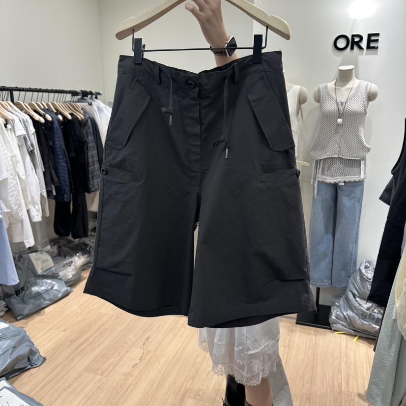 ORE-P韓國直郵女裝新款26春夏時尚休閑26夏季人氣推薦短褲ORE短褲圖色2