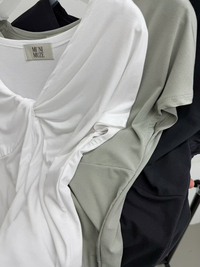 MINIMUZE東大門實拍韓國女士新品26夏季26春夏職業人氣T恤MINIMUZET恤