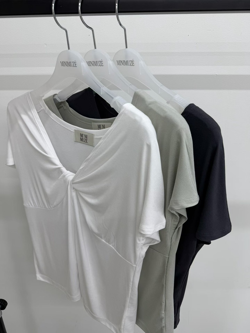 MINIMUZE東大門實拍韓國女士新品26夏季26春夏職業人氣T恤MINIMUZET恤