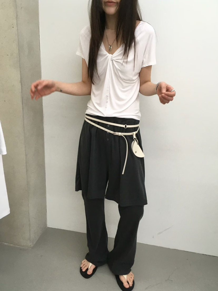 MINIMUZE東大門實拍韓國女士新品26夏季26春夏職業人氣T恤MINIMUZET恤