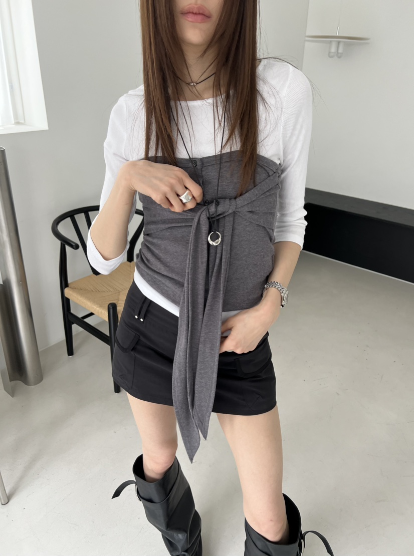 NOVUS韓國直郵女士新款26夏季26春夏職業熱賣時尚休閑T恤NOVUST恤