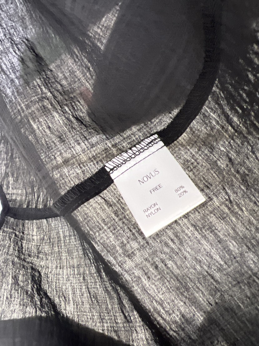 NOVUS韓國直郵實拍女士新款時尚熱賣休閑26春夏襯衫蕾絲衫NOVUS襯衫/蕾絲衫