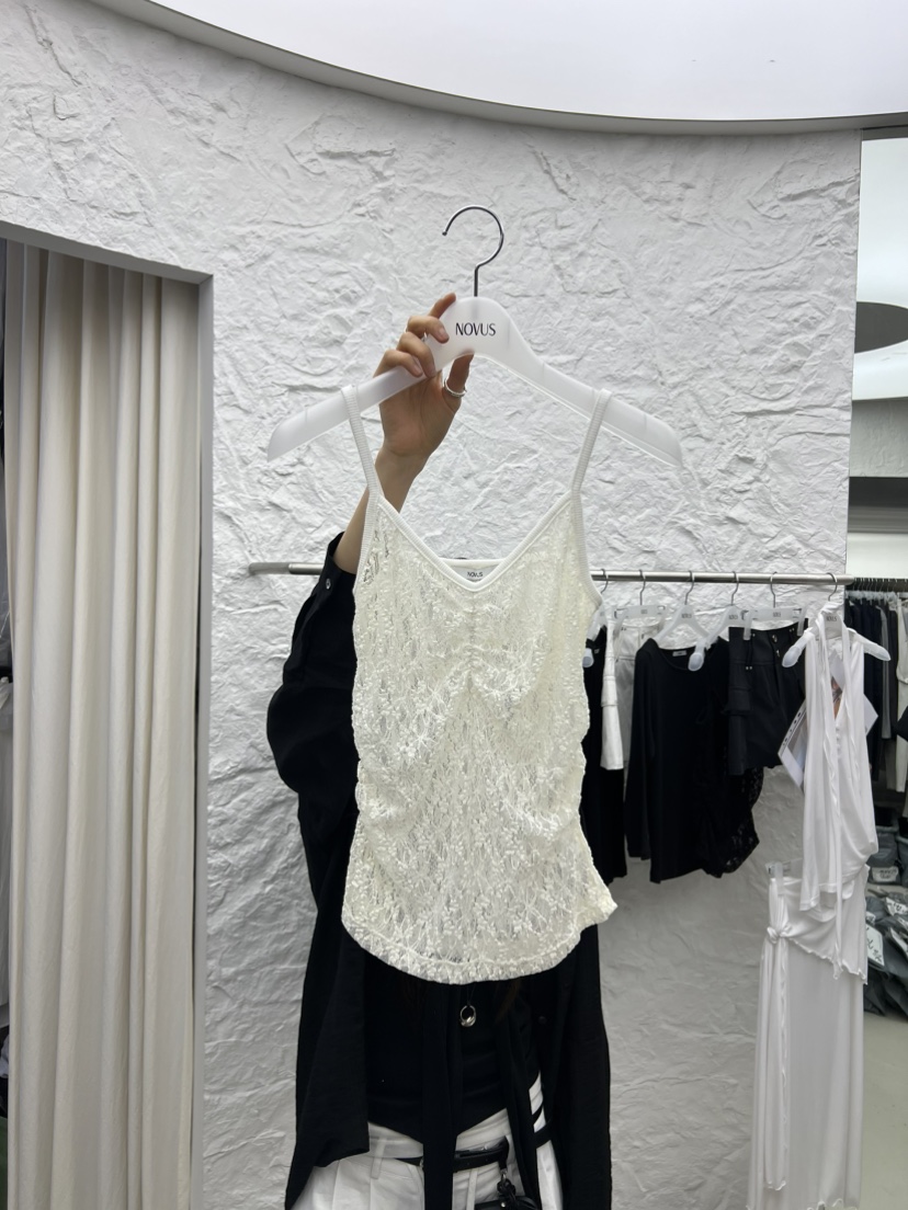 NOVUS韓國直郵女士新款26夏季時尚職業熱賣推薦人氣吊帶背心NOVUS吊帶/背心圖色2