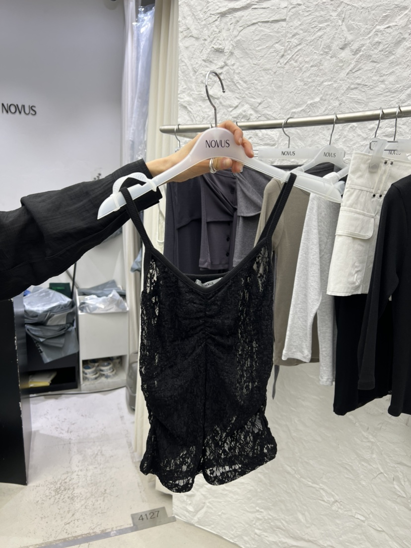 NOVUS韓國直郵女士新款26夏季時尚職業熱賣推薦人氣吊帶背心NOVUS吊帶/背心圖色3