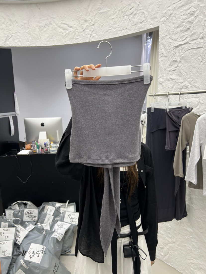 NOVUS韓國直郵女裝新品職業人氣熱賣休閑26夏季26春夏吊帶背心NOVUS吊帶/背心