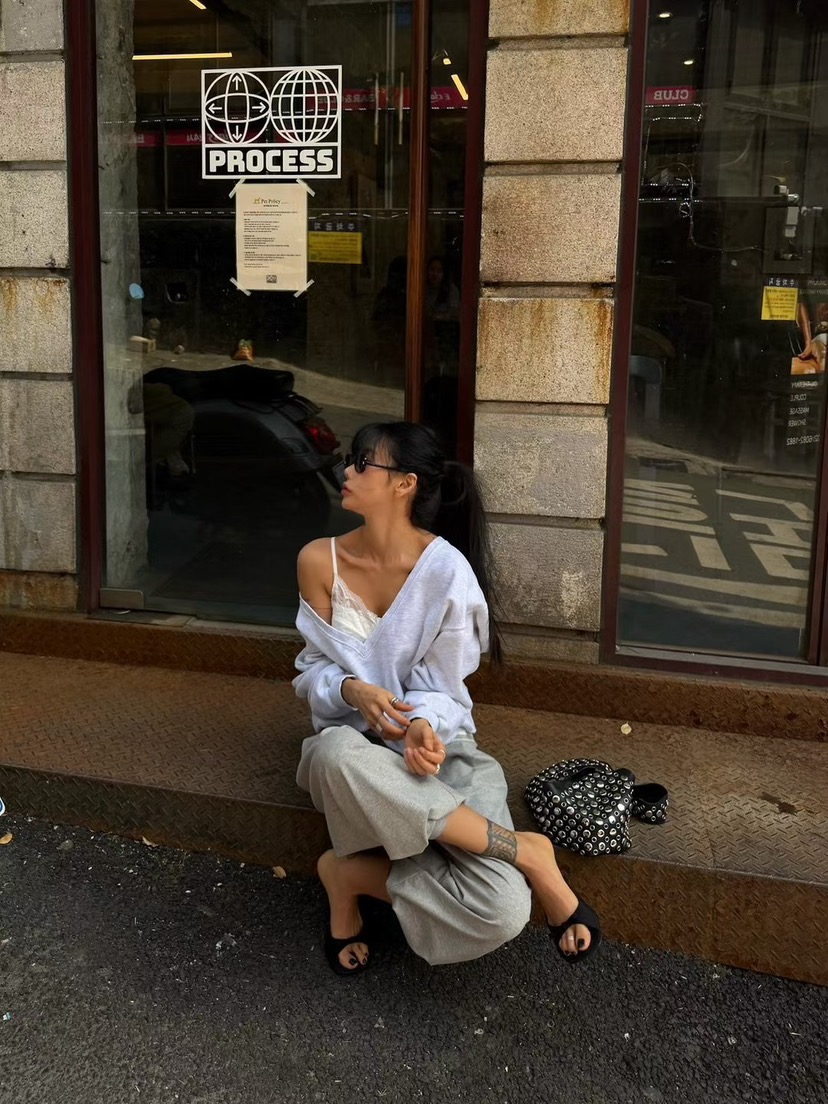 ABBEYLEE韓國東大門代購女士新款推薦熱賣26春夏26夏季衛衣ABBEYLEE衛衣