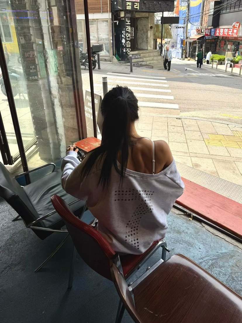 ABBEYLEE韓國東大門代購女士新款推薦熱賣26春夏26夏季衛衣ABBEYLEE衛衣圖色1