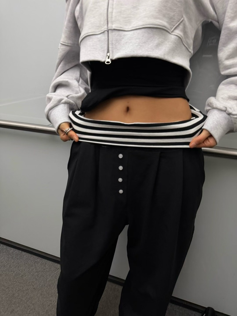 ABBEYLEE韓國直郵女裝新款時尚休閑26春夏熱賣人氣休閑褲ABBEYLEE休閑褲