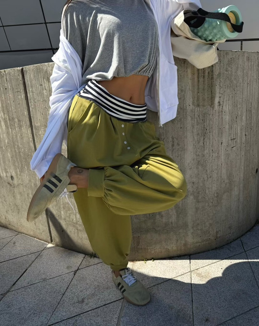 ABBEYLEE韓國直郵女裝新款時尚休閑26春夏熱賣人氣休閑褲ABBEYLEE休閑褲