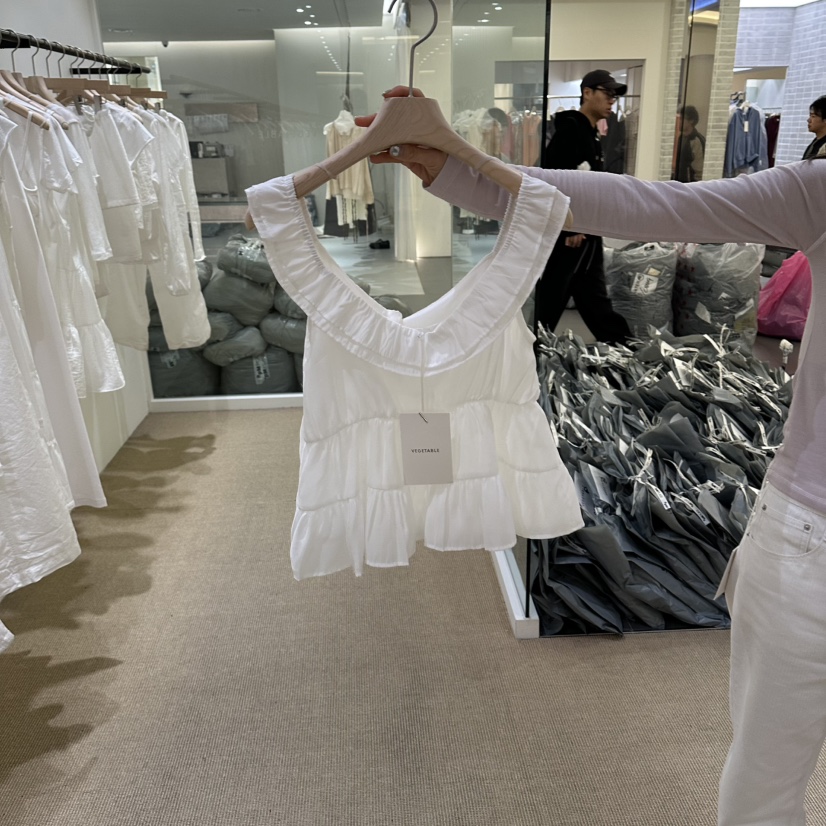 VEGETABLE韓國東大門直郵女士新品人氣26夏季職業吊帶背心VEGETABLE吊帶/背心