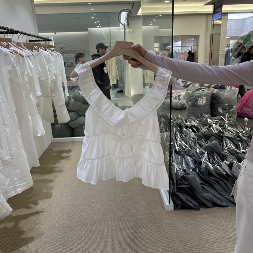 VEGETABLE韓國東大門直郵女士新品人氣26夏季職業吊帶背心VEGETABLE吊帶/背心圖色1