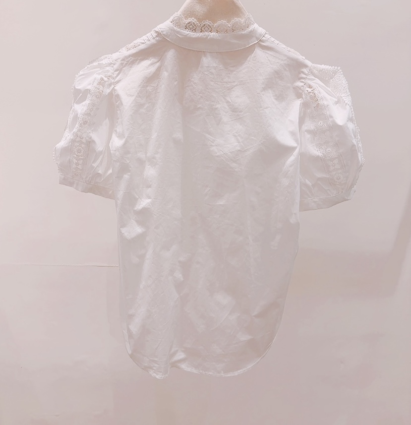 AWESOME-P韓國代購女士新品人氣26夏季26春夏襯衫蕾絲衫AWESOME-P襯衫/蕾絲衫