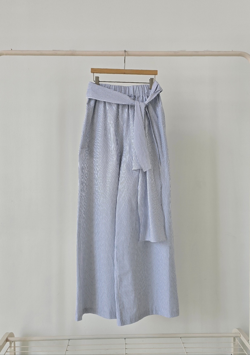 J SHOP韓國直郵女裝新品休閑26春夏人氣26夏季休閑褲含腰帶J_SHOP休閑褲圖色1