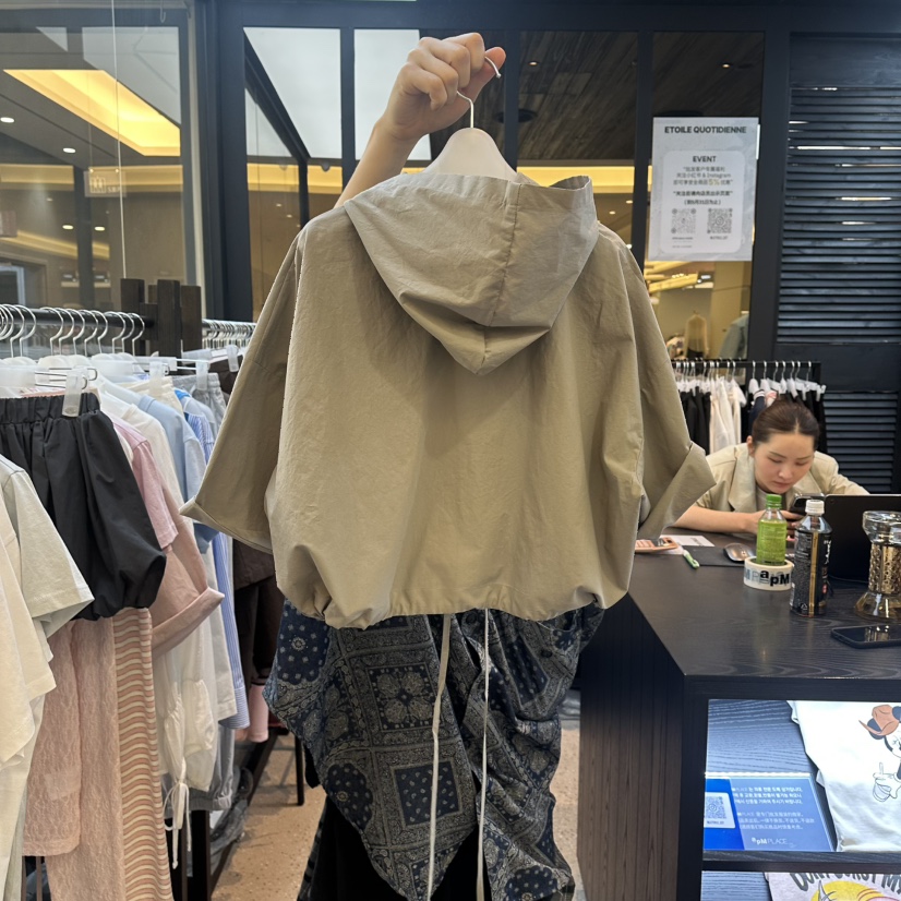 LE ETOILE韓國代購女士新品休閑26夏季人氣推薦夾克連帽棉Le etoile夾克