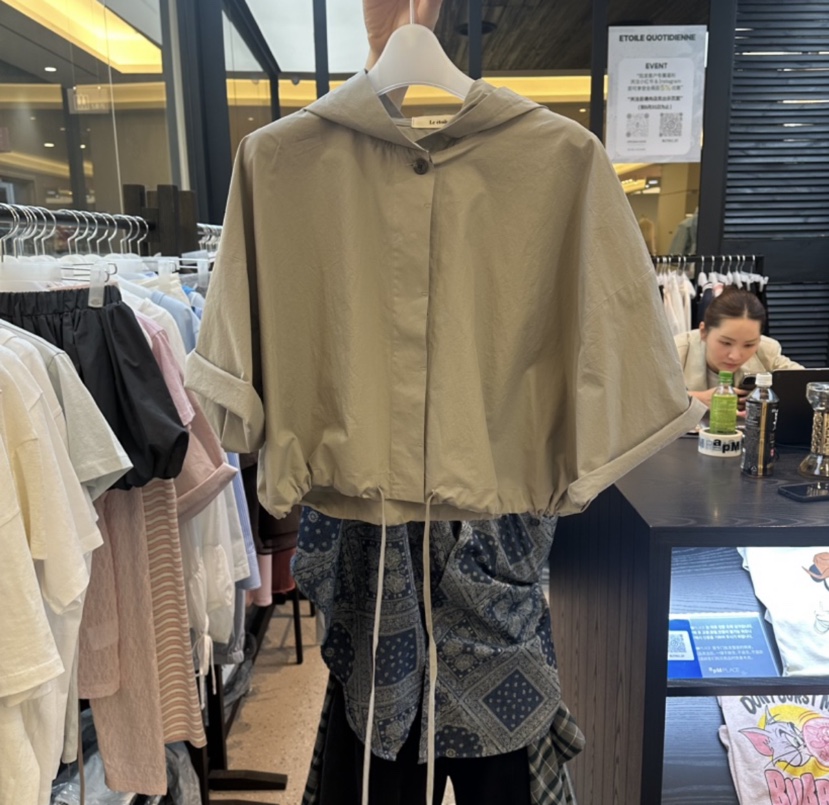 LE ETOILE韓國代購女士新品休閑26夏季人氣推薦夾克連帽棉Le etoile夾克圖色1