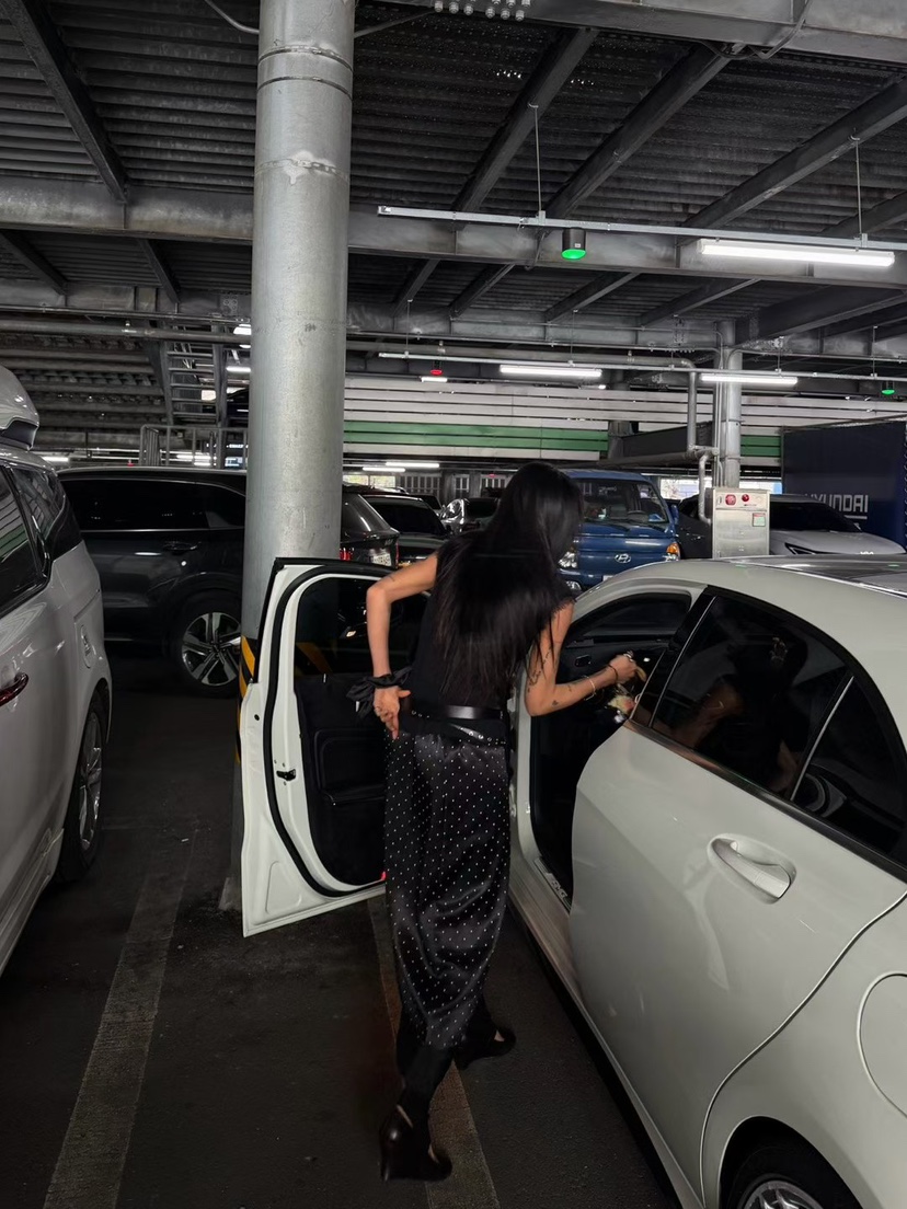 ABBEYLEE韓國東大門代購女士新款職業推薦熱賣長裙不含腰帶ABBEYLEE長裙