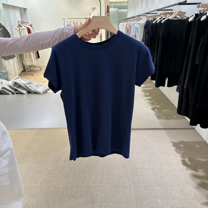 VEGETABLE韓國代購女裝新品熱賣時尚26春夏休閑人氣T恤棉VEGETABLET恤圖色2