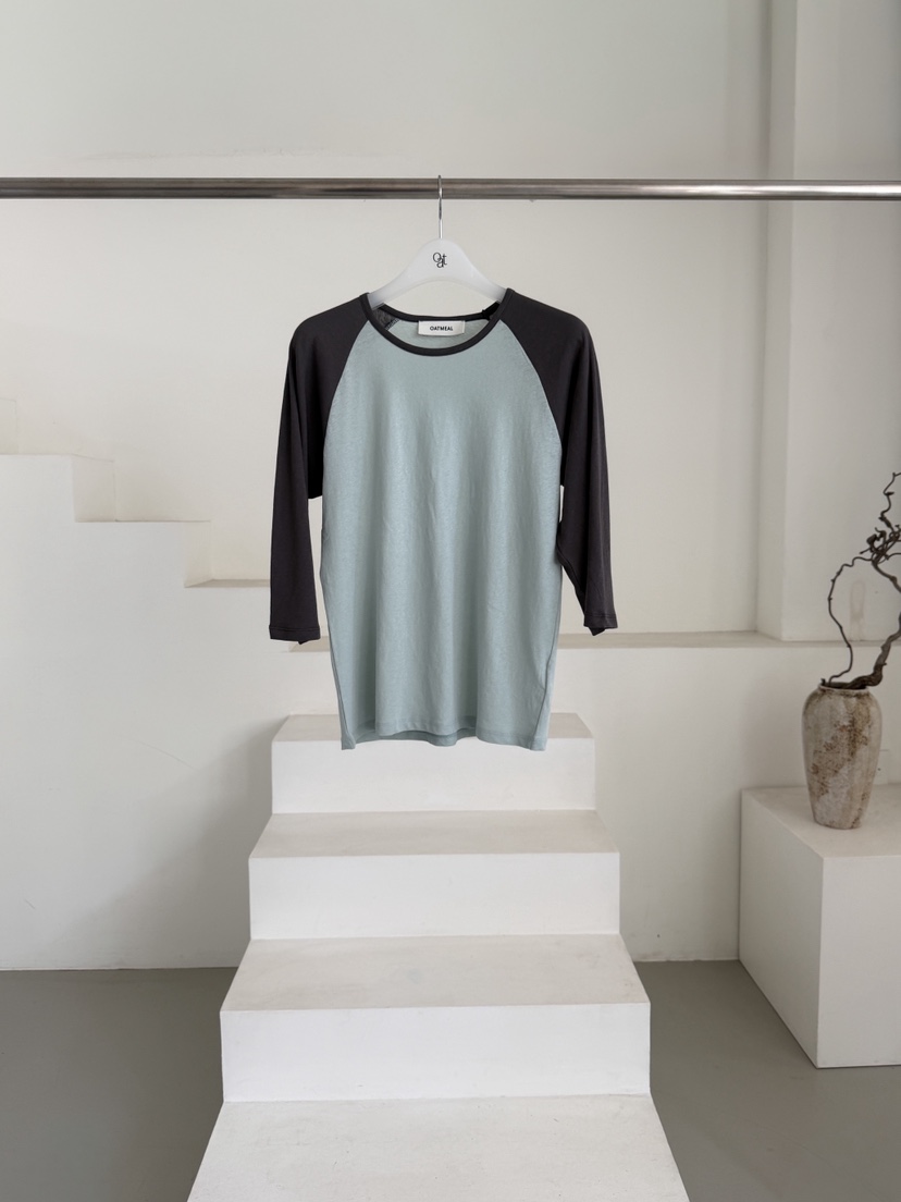 OATMEAL韓國東大門直郵女裝新款26夏季職業時尚休閑熱賣T恤OATMEALT恤圖色2