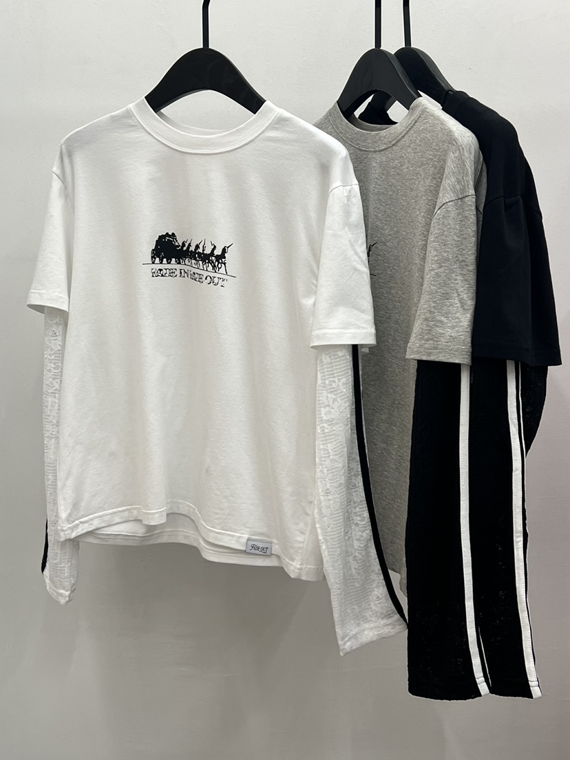 UNANSWERED-MYSTERY/FIFO韓國東大門代購女裝新品推薦長袖T恤UNANSWERED-MYSTERY/FIFO長袖T恤