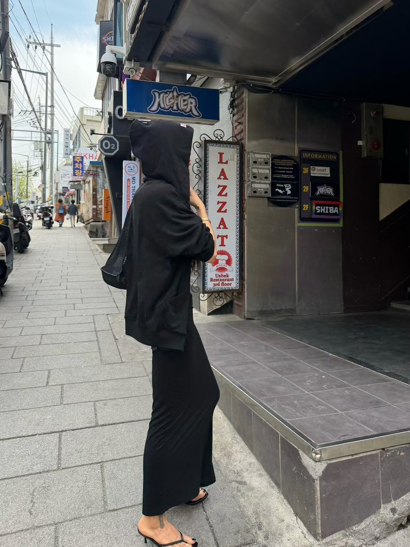 ABBEYLEE韓國東大門直郵女士新品熱賣26春夏人氣休閑長裙ABBEYLEE長裙