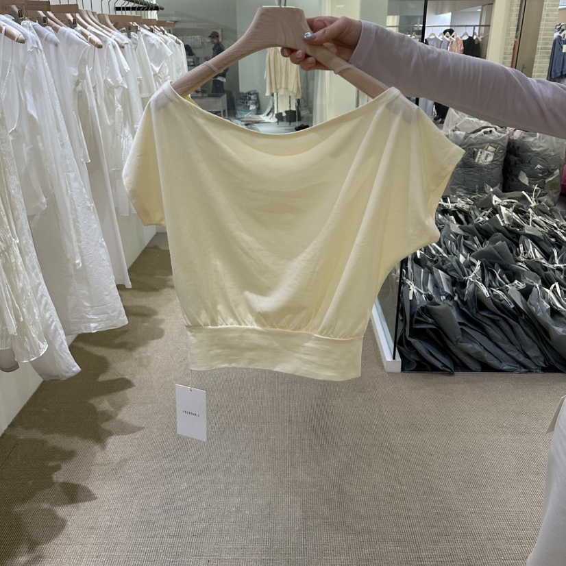 VEGETABLE東大門實拍韓國女士新款熱賣人氣休閑推薦26春夏T恤VEGETABLET恤