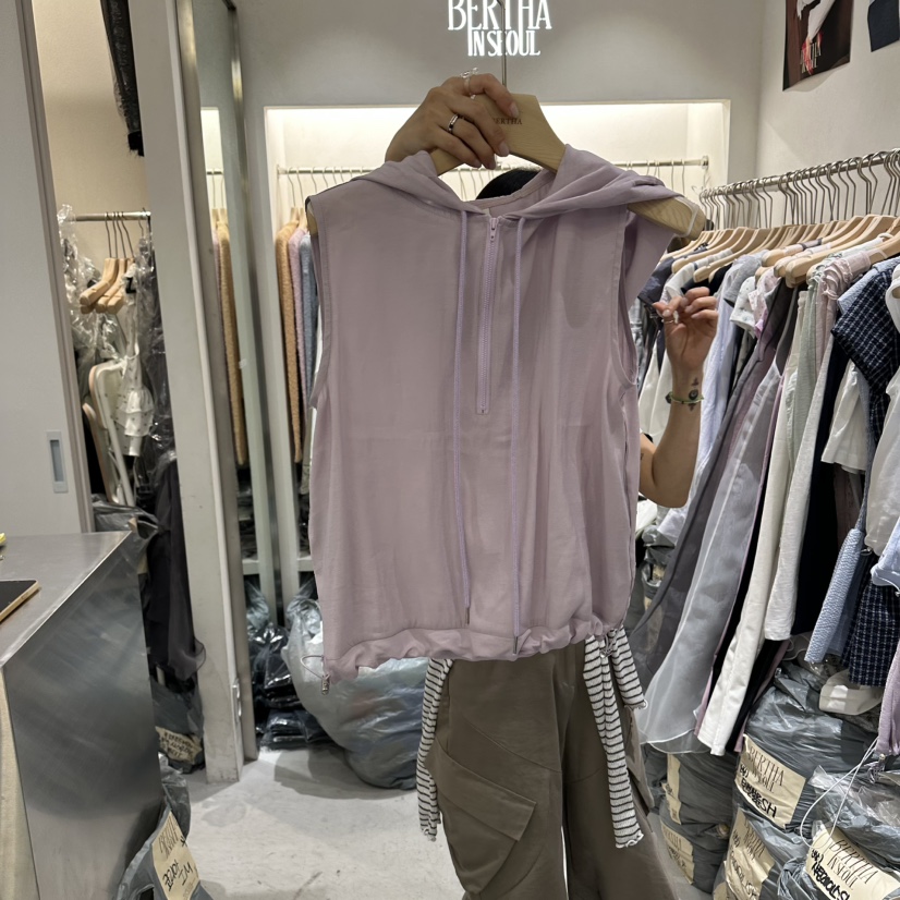 BERTHA東大門實拍韓國女士新品職業時尚推薦26夏季熱賣馬甲BERTHA馬甲圖色2