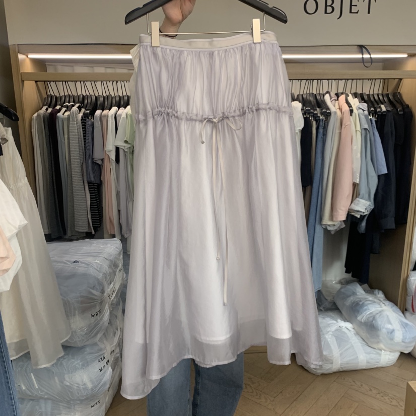 OBJET/LOVEUSU韓國東大門直郵女士新款時尚熱賣職業長裙OBJET/LOVEUSU長裙