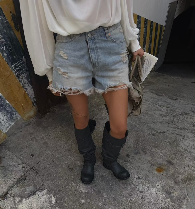 ABBEYLEE韓國直郵女裝新品熱賣26春夏職業26夏季時尚短褲ABBEYLEE短褲圖色1