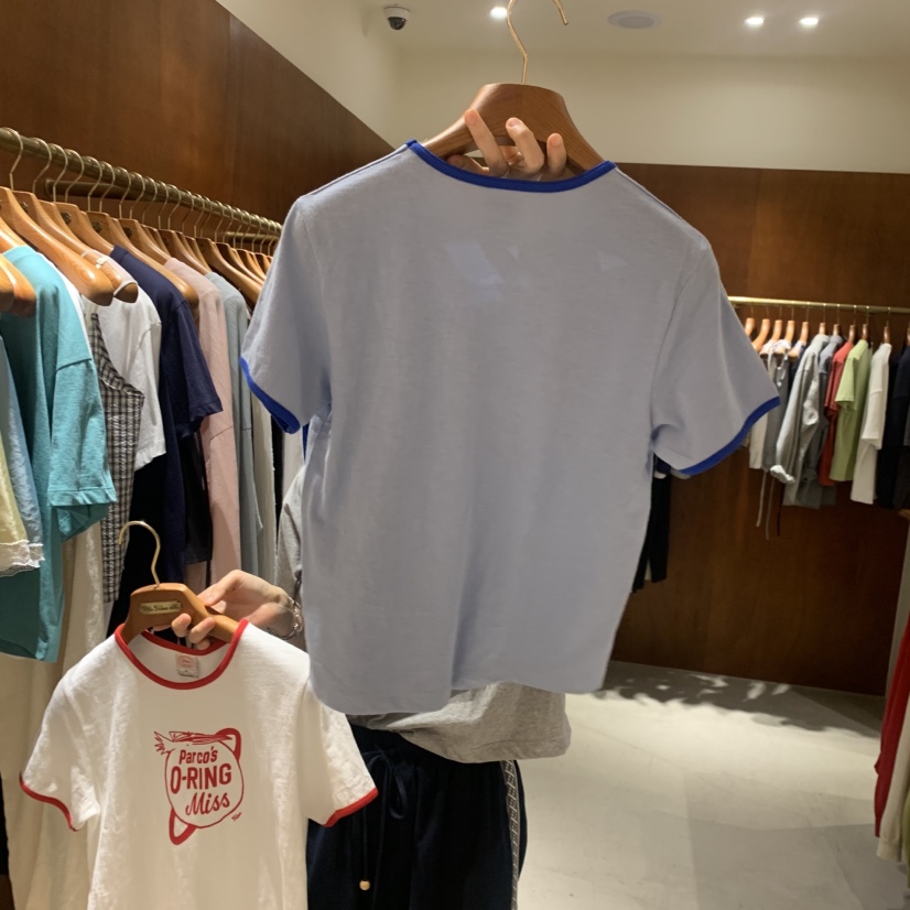 HEBON韓國直郵女裝新款26夏季熱賣人氣26春夏休閑職業T恤HEBONT恤