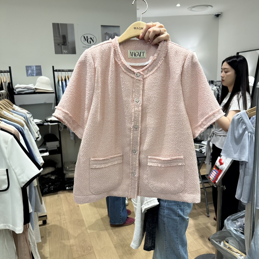 M.G.N東大門實拍韓國女士新款熱賣26春夏26夏季人氣夾克MAGNET夾克圖色1