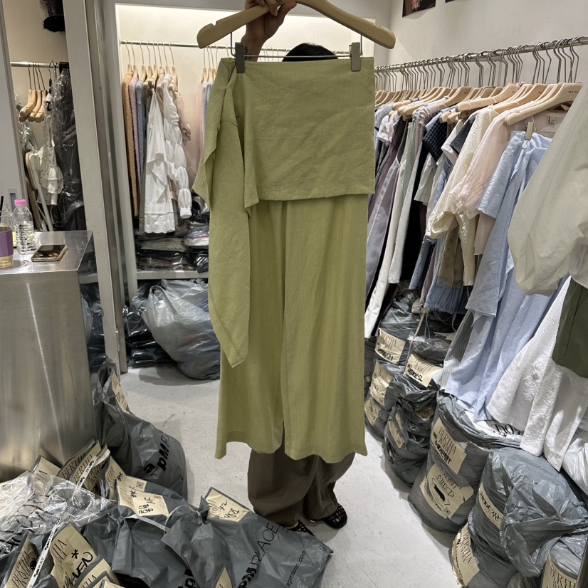 BERTHA韓國代購女士新品人氣職業26春夏26夏季時尚推薦裙褲BERTHA裙褲圖色2