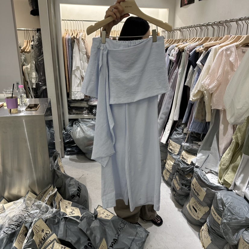 BERTHA韓國代購女士新品人氣職業26春夏26夏季時尚推薦裙褲BERTHA裙褲圖色3