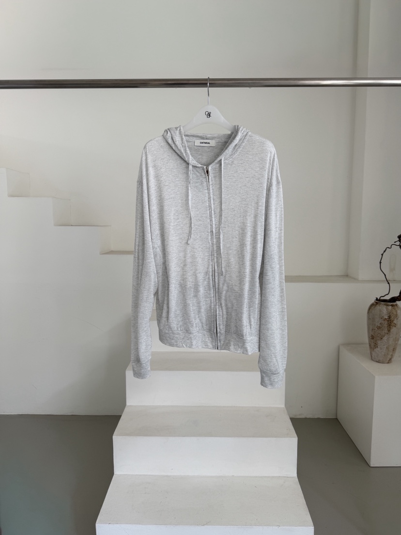 OATMEAL東大門實拍韓國女士新品熱賣時尚推薦人氣夾克連帽衫OATMEAL夾克圖色2