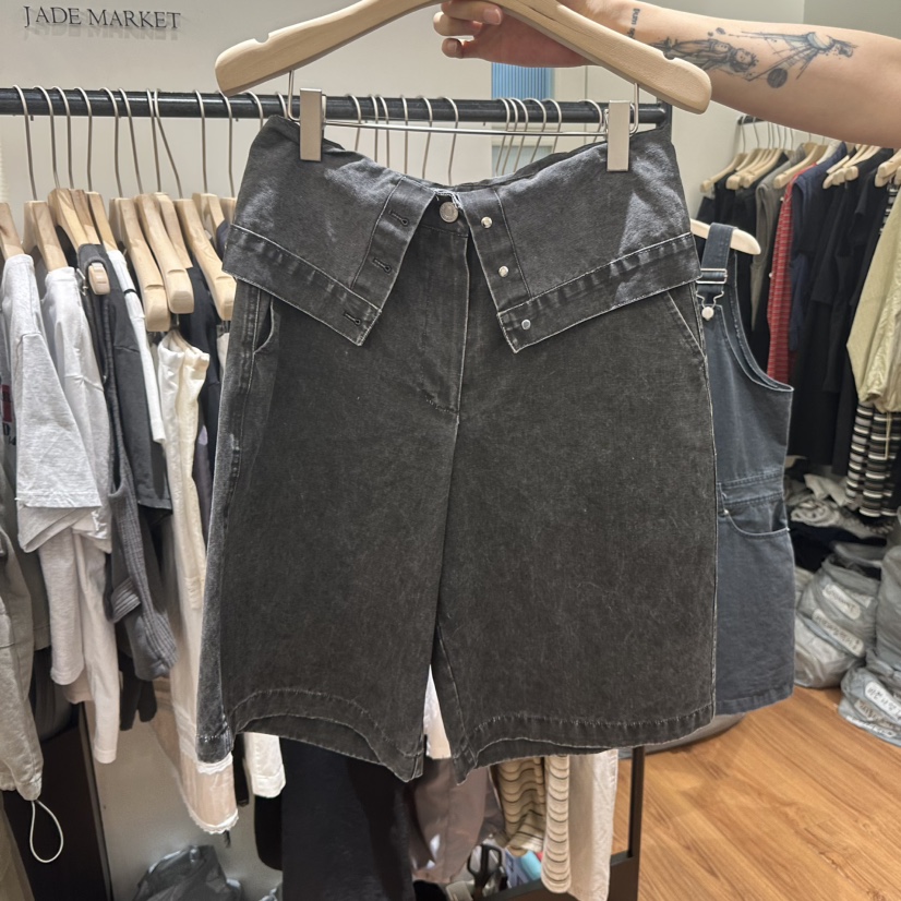JADEMARKET韓國東大門代購女裝新款人氣職業推薦時尚短褲JADE SEOUL_MARKET短褲圖色2
