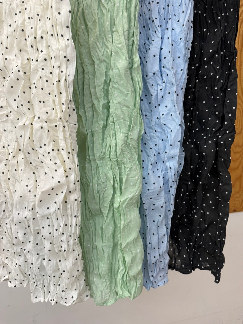 PROJECTVIEW韓國直郵女士新品26夏季休閑半身裙中短裙褶裥PROJECTVIEW半身裙/中短裙