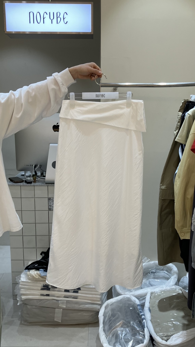 NOFYBE韓國直郵女士新款26夏季時尚職業人氣半身裙中短裙NOFYBE半身裙/中短裙圖色1