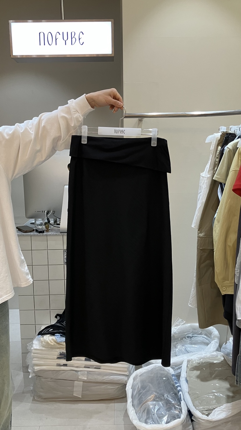 NOFYBE韓國直郵女士新款26夏季時尚職業人氣半身裙中短裙NOFYBE半身裙/中短裙圖色2