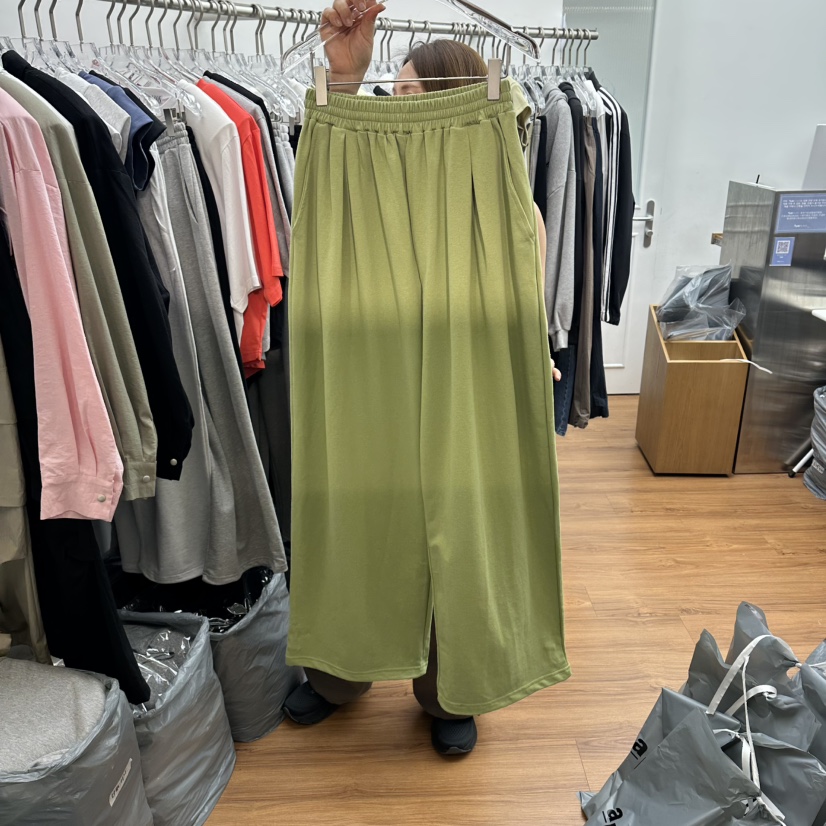 GABIZON韓國直郵實拍女裝新款推薦熱賣時尚休閑褲褶裥寬松GABIZON休閑褲圖色3