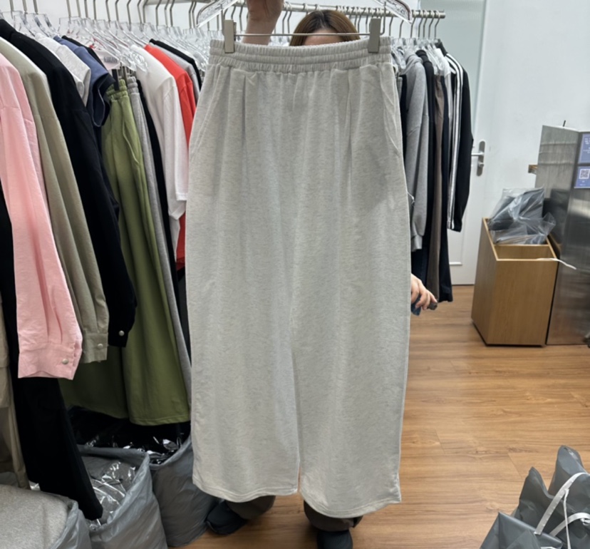 GABIZON韓國直郵實拍女裝新款推薦熱賣時尚休閑褲褶裥寬松GABIZON休閑褲圖色4