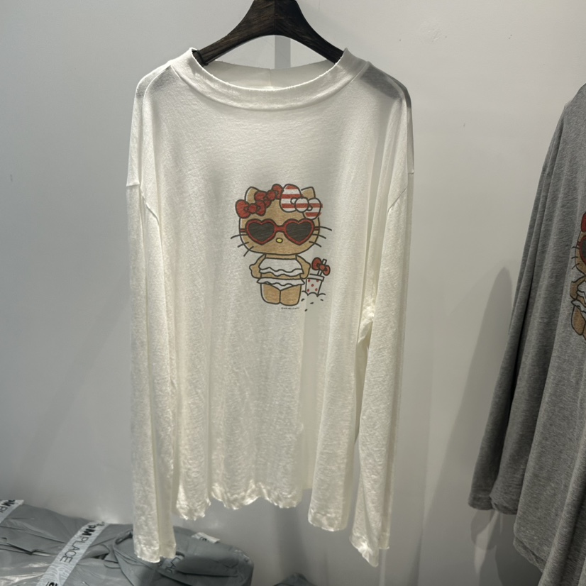 JANE BIRKIN東大門實拍韓國女士新款熱賣26夏季時尚長袖T恤JANE BIRKIN設計師品牌長袖T恤圖色2